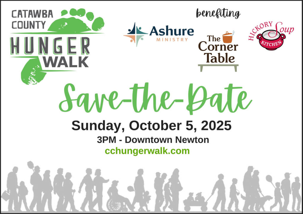 CVBA Sept Newsletter Hunger Walk Corner Table-Ashure-Hickory Soup Kitchen